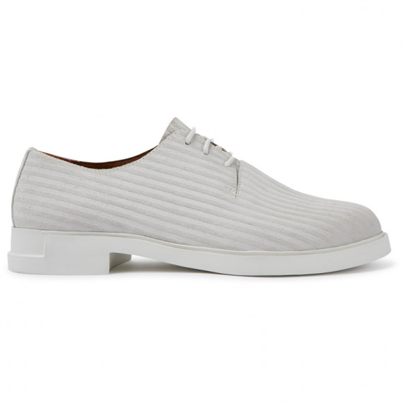 CAMPER Iman - Formal shoes for Women - White, Suede - K201310