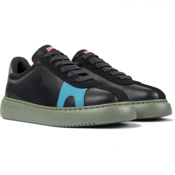 Camper Twins - Sneakers For Women - Black, Smooth Leather - K201311