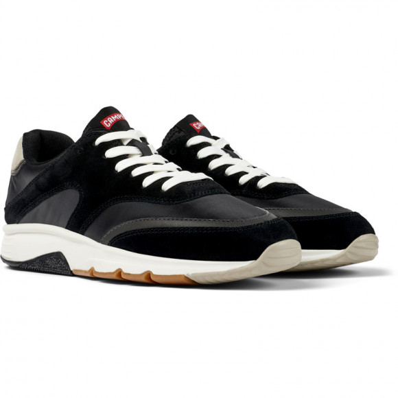 Camper Drift - Sneakers For Women - Black, Grey, Cotton Fabric - K201473