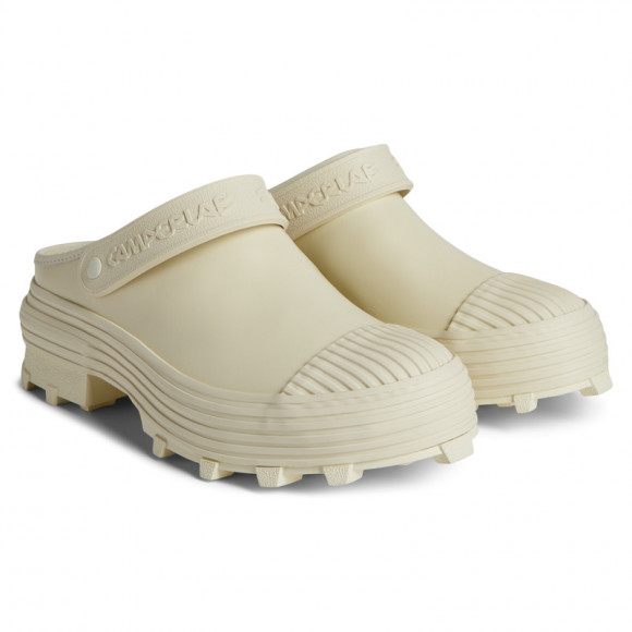 Camper Traktori - Formal Shoes For Women - White, Smooth Leather