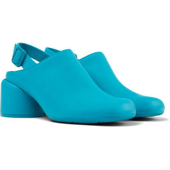Camper Niki - Clogs For Women - Blue, Smooth Leather - K201570