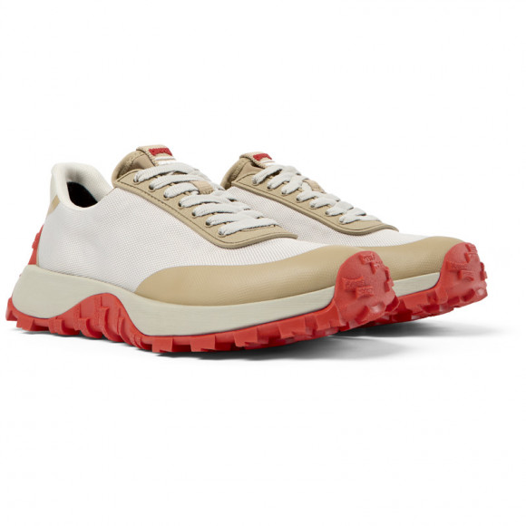 Camper Drift Trail Vibram - Sneakers For Women - Grey, Beige, Cotton Fabric - K201593