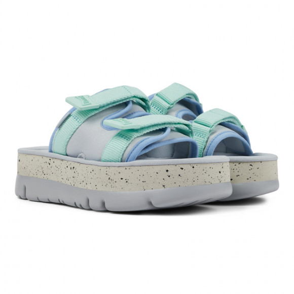 CAMPER Oruga Up - Sandals for Women - Grey - K201650