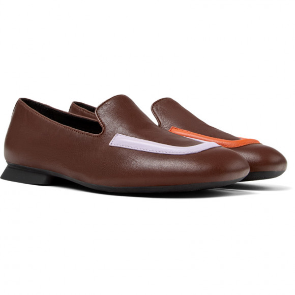 CAMPER Twins - Flat shoes for Women - Brown - K201673