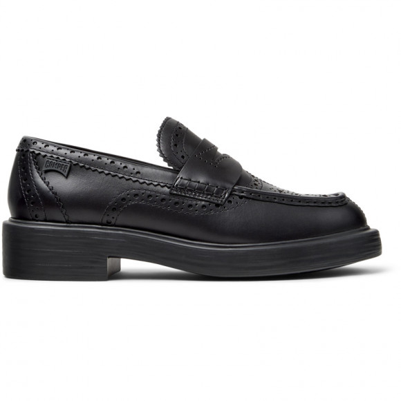 CAMPER Twins - Formal shoes for Women - Black, Smooth leather - K201873