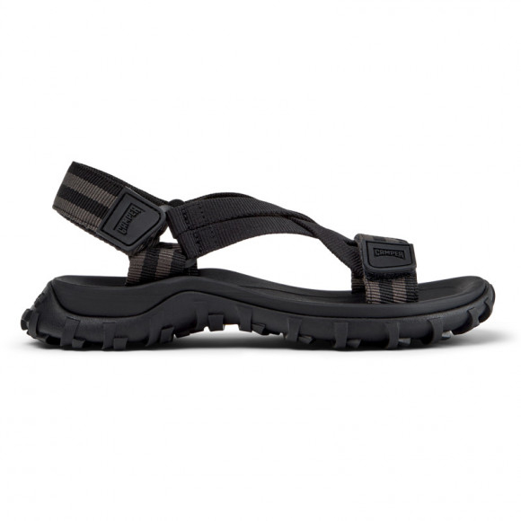 CAMPER Drift Trail Sandal - Sandals for Women - Black,Grey, Cotton fabric - K201879