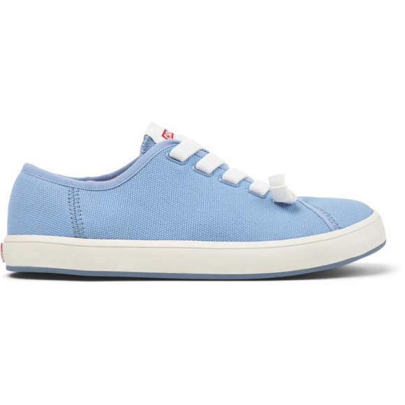 CAMPER Peu Rambla II - Sneakers for Women - Blue, Cotton fabric - K201884