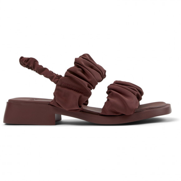 CAMPER Dana - Formal shoes for Women - Burgundy, Cotton fabric - K201894