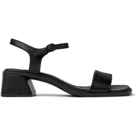 CAMPER Kora Sandal - Sandals for Women - Black, Smooth leather - K201914