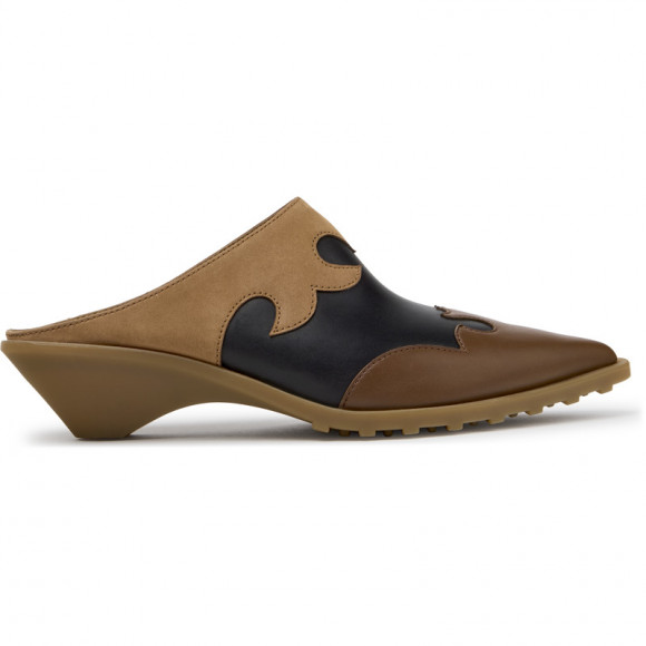 CAMPER Anita - Formal shoes for Women - Brown,Black, Smooth leather - K201957