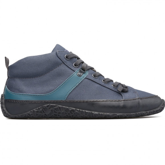 CAMPER Capas - Ankle boots for Men - Grey, Smooth leather/Cotton fabric - K300011
