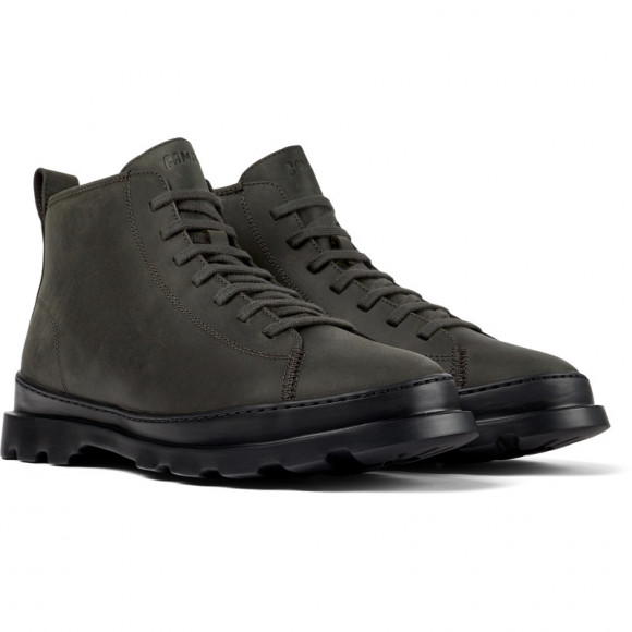 Camper Brutus - Ankle Boots For Men - Grey, Suede - K300444