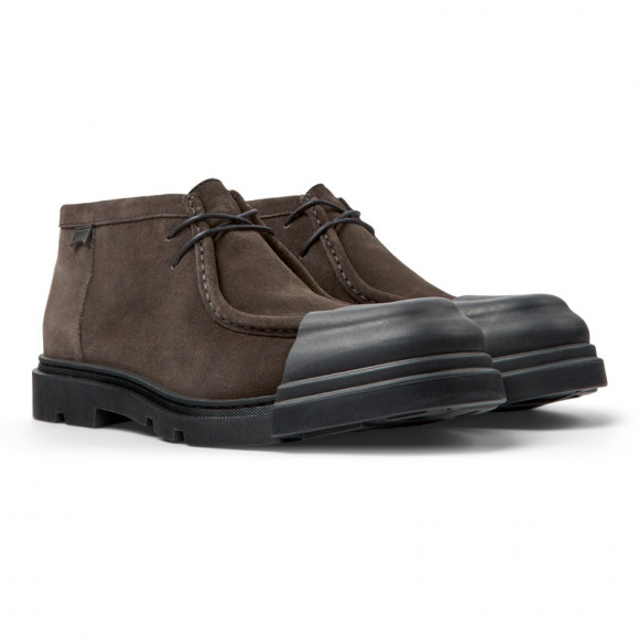 Camper Junction - Ankle Boots For Men - Grey, Suede - K300475