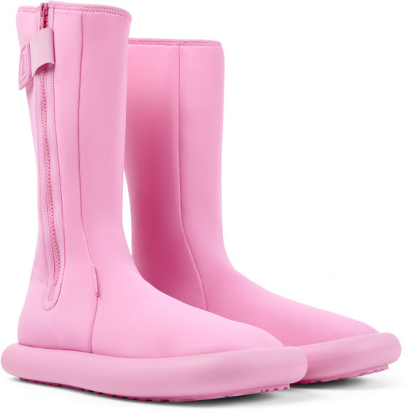 Camper Ottolinger - Boots For Men - Pink, Cotton Fabric - K300482