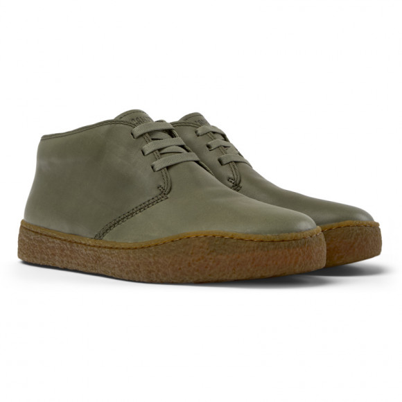 CAMPER Peu Terreno - Sneakers for Men - Green, Smooth leather - K300516