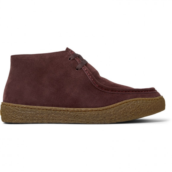 CAMPER Peu Terreno - Casual for Men - Burgundy, Suede - K300530