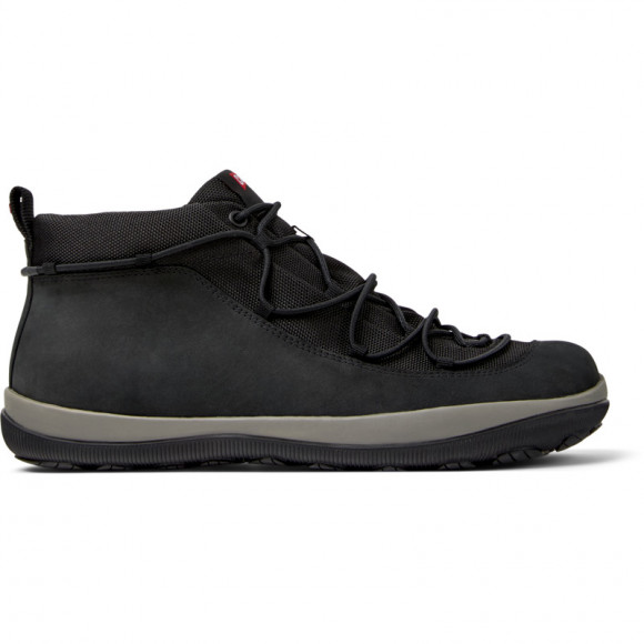 CAMPER Peu Pista GM - Ankle boots for Men - Black, Cotton fabric - K300537