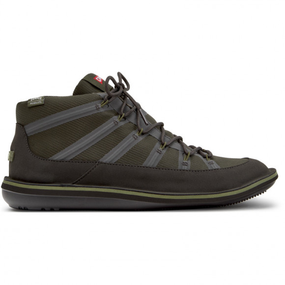 CAMPER Beetle - Ankle boots for Men - Green,Grey, Cotton fabric - K300551