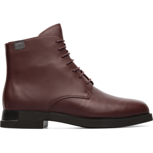 CAMPER Iman - Ankle boots for Women - Burgundy, Smooth leather - K400342