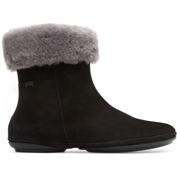 CAMPER Right - Ankle boots for Women - Black, Suede - K400378