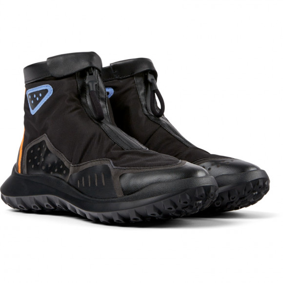 Camper Crclr - Sneakers For Women - Black, Cotton Fabric/Smooth Leather - K400534