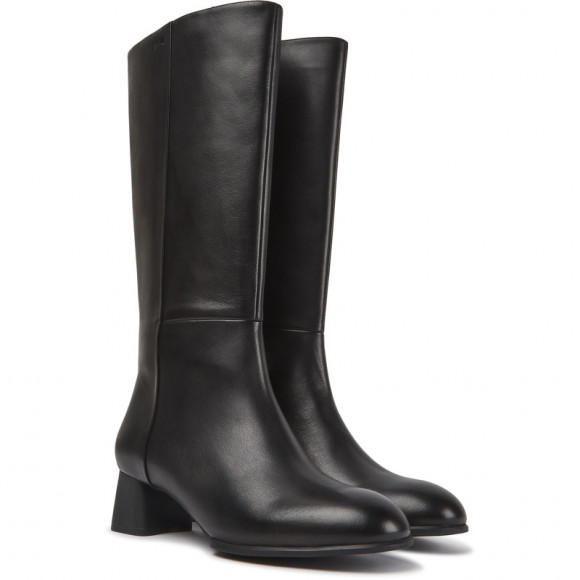 Camper Katie - Boots For Women - Black, Smooth Leather - K400591