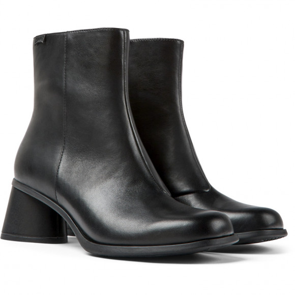 Camper Kiara - Ankle Boots For Women - Black, Smooth Leather - K400637