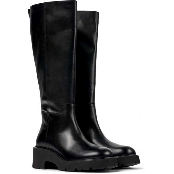 Camper Milah - Boots For Women - Black, Smooth Leather - K400659
