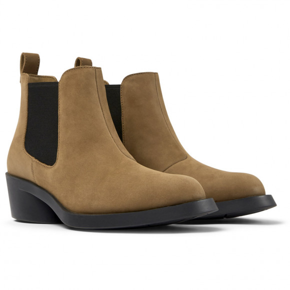 Camper Bonnie - Ankle Boots For Women - Brown, Suede - K400717