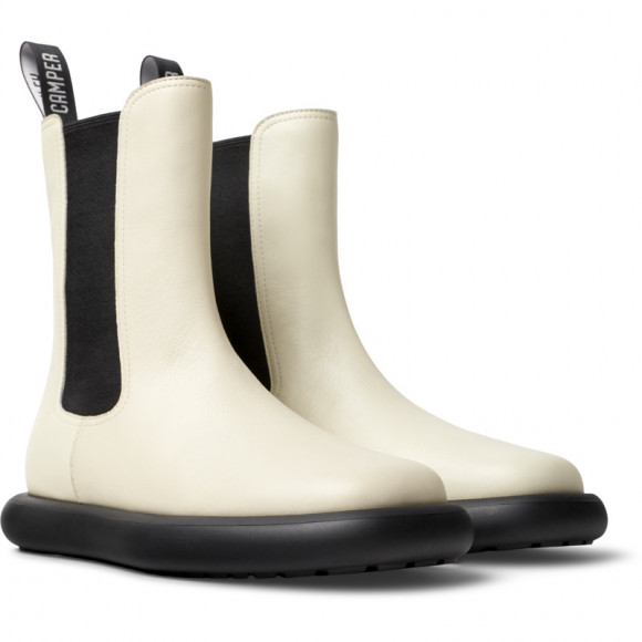 CAMPER Onda - Ankle boots for Women - White, Smooth leather - K400758