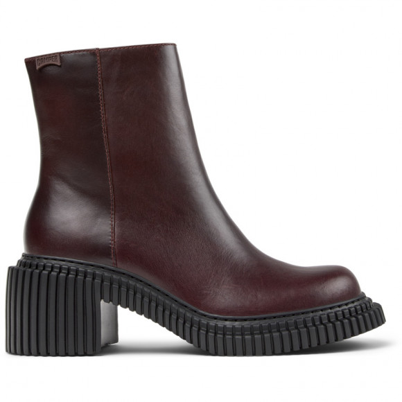 CAMPER Pix London - Formal shoes for Women - Burgundy, Smooth leather - K400804