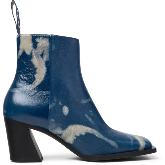 CAMPER Karole - Formal shoes for Women - Blue,Beige, Smooth leather - K400831