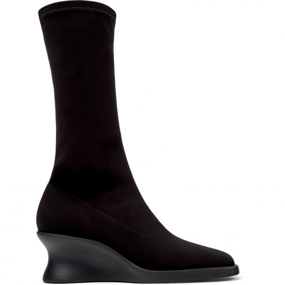 CAMPER Louise - Formal shoes for Women - Black, Cotton fabric - K400839