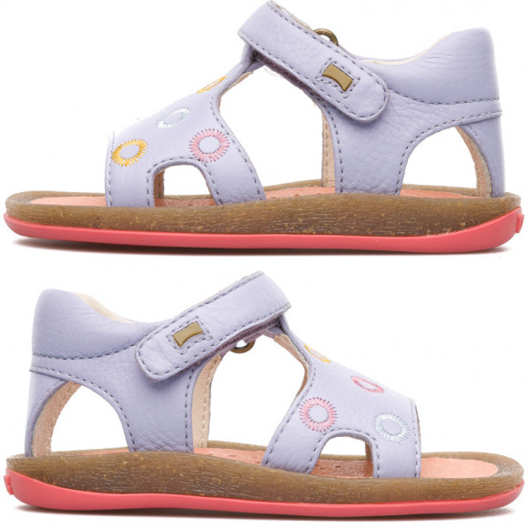 CAMPER Twins - Sandals for  - Purple, Smooth leather - K800043