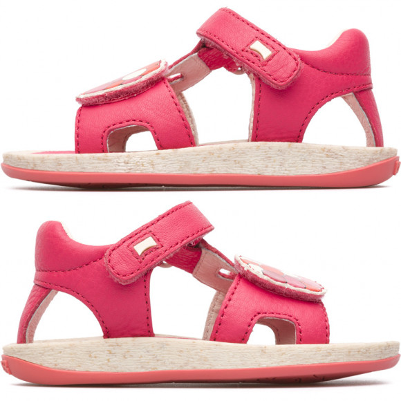 CAMPER Twins - Sandals for  - Pink, Smooth leather - K800082