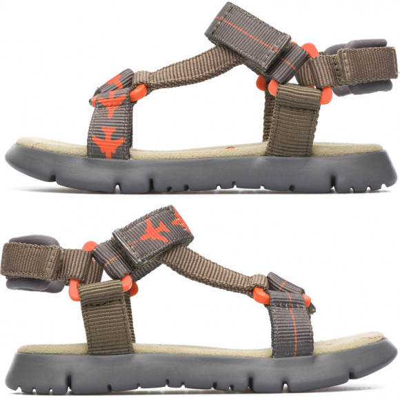 CAMPER Twins - Sandals for  - Brown,Green,Orange, Synthetic - K800122