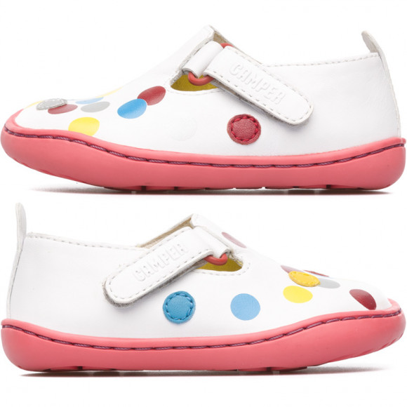 CAMPER Twins - Smart casual shoes for  - White, Smooth leather - K800126