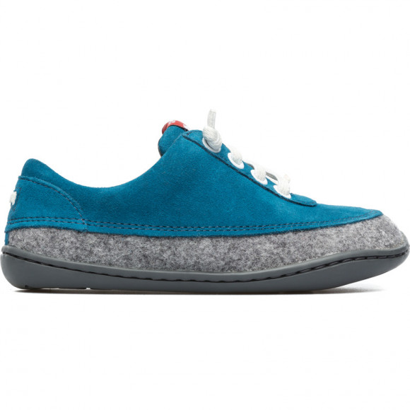 CAMPER Peu - Smart casual shoes for  - Blue,Grey, Cotton fabric - K800141