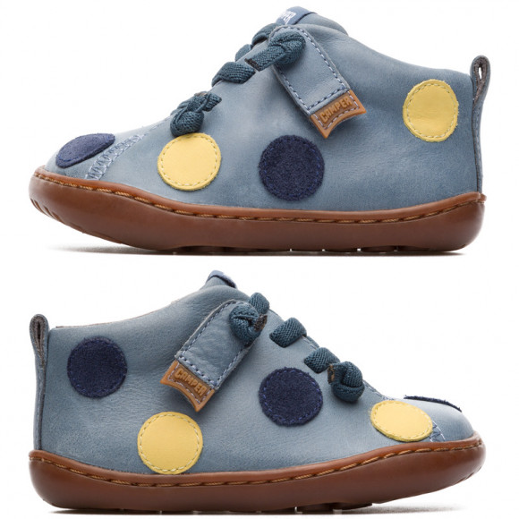 CAMPER Twins - Smart casual shoes for  - Blue, Smooth leather - K800202