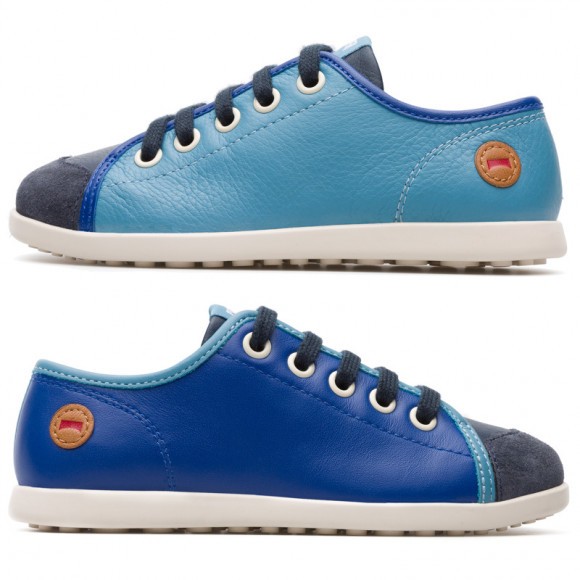 CAMPER Twins - Sneakers for  - Blue, Smooth leather - K800208