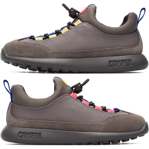 CAMPER Twins - Sneakers for  - Grey, Cotton fabric - K800226