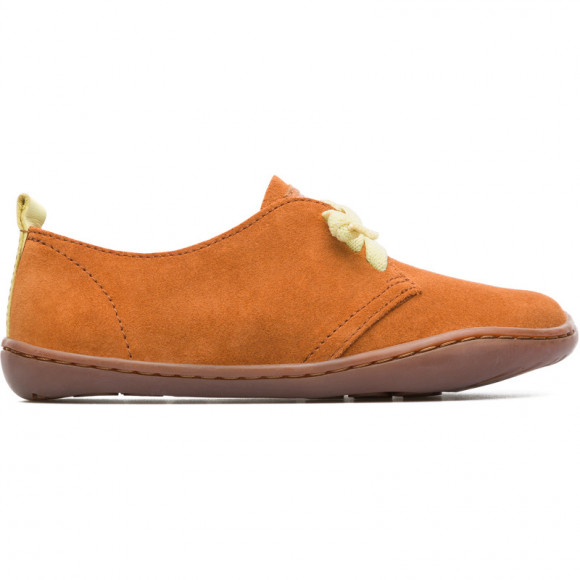 CAMPER Peu - Smart casual shoes for Girls - Brown, Suede - K800251