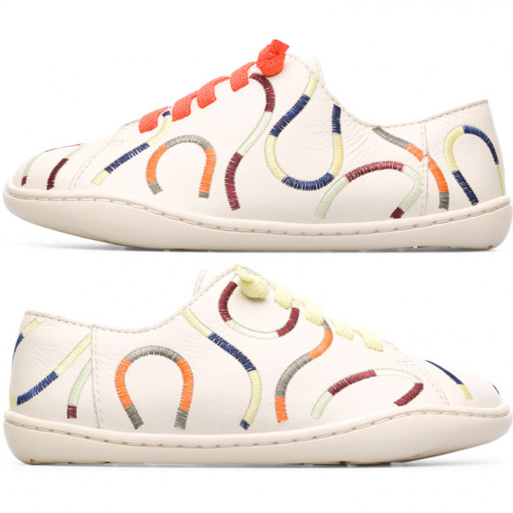 CAMPER Twins - Smart casual shoes for  - Beige, Smooth leather - K800253