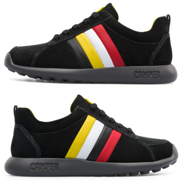 CAMPER Twins - Sneakers for  - Black, Smooth leather - K800313