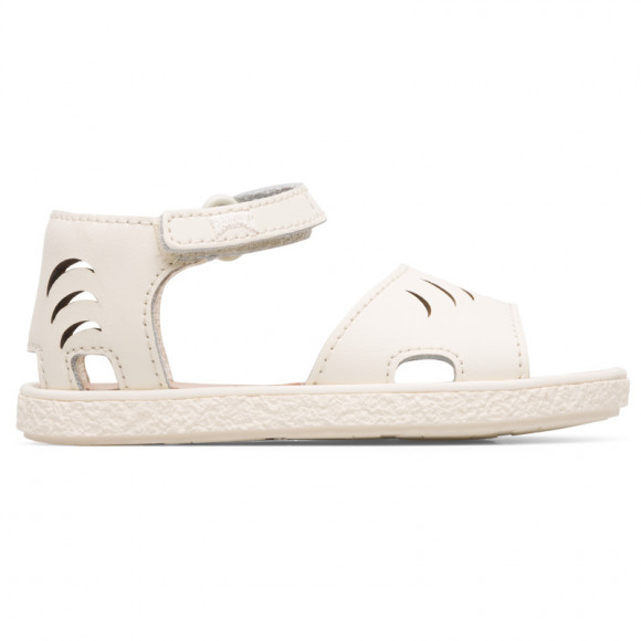 CAMPER Miko - Sandals for First walkers - Beige, Smooth leather - K800365