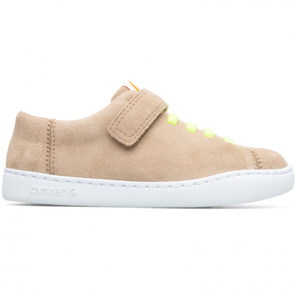 CAMPER Peu Touring - Smart casual shoes for Girls - Beige, Suede - K800375