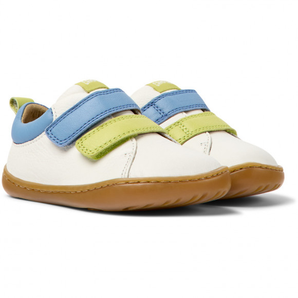 Camper Peu - Sneakers For First Walkers - White, Smooth Leather - K800405