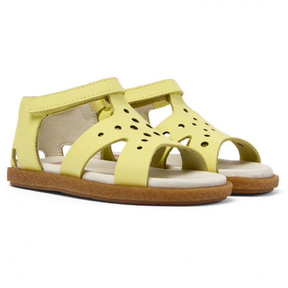 CAMPER Twins - Sandals for First walkers - Yellow - K800561