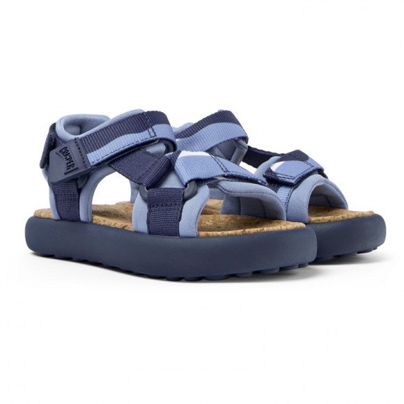 CAMPER Pelotas Flota - Sandals for Girls - Blue - K800579