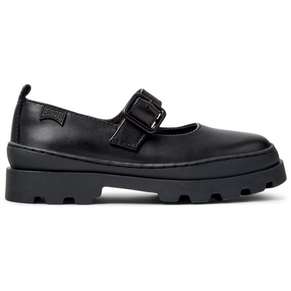 CAMPER Brutus - Smart casual shoes for Girls - Black, Smooth leather - K800641